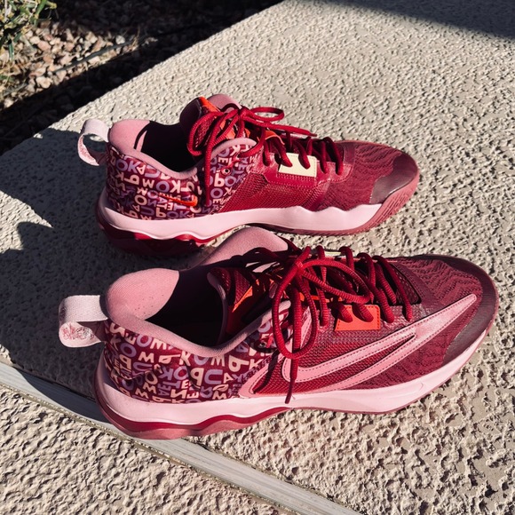 Nike Giannis Immortality 3 Alphabet Berry Mens Basketball Shoes Sz 13 DZ7533 600 - Picture 2 of 9